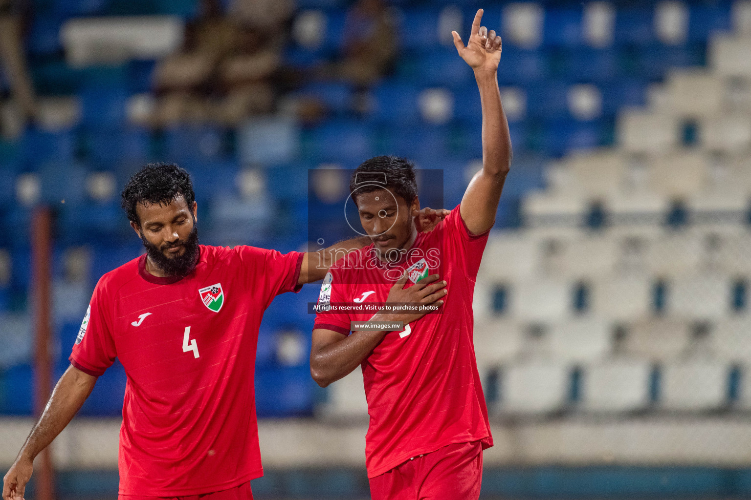 Maldives vs Bhutan in SAFF Championship 2023 held in Sree Kanteerava Stadium, Bengaluru, India, on Wednesday, 22nd June 2023. Photos: Nausham Waheed / images.mv