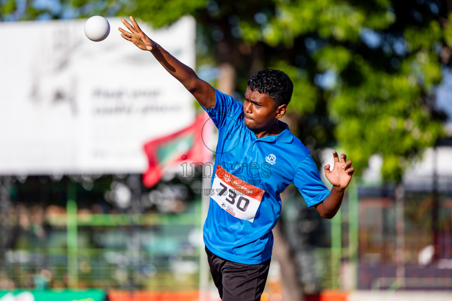 Day 1 of Inter-school Athletics Championship 2025 held in Ekuveni Synthetic Track, Male', Maldives on Monday, 06th October 2025. Photos by: Nausham Waheed / Images.mv