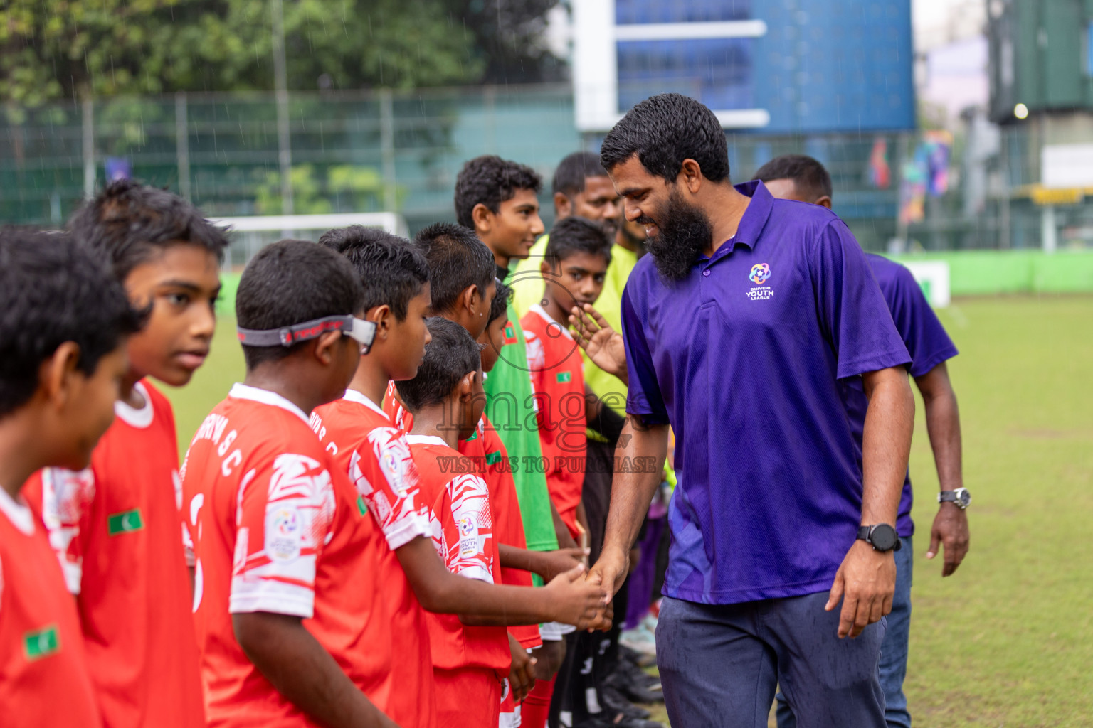 Eagles vs Hurriya in day 6 of Dhivehi Youth League 2024 held at Henveiru Stadium on Saturday 30th November 2024. Photos: Shuu Abdul Sattar/ Images.mv