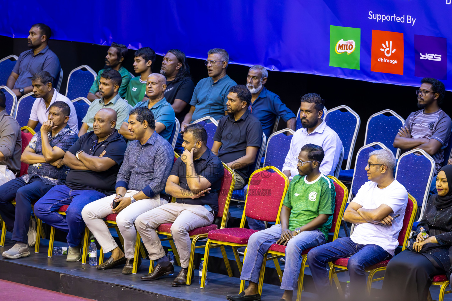 Final of MILO VAM Cup 2024 (Men's Division) was held in Social Center Indoor Hall on Monday, 4th November 2024. 
Photos: Ismail Thoriq / images.mv