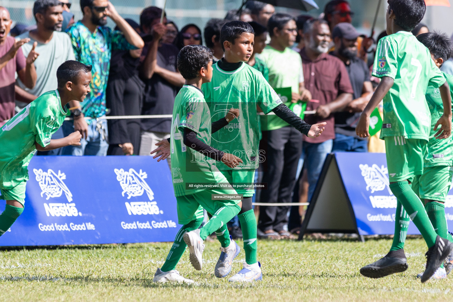 Nestle Kids Football Fiesta 2023 - Day 4
Day 4 of Nestle Kids Football Fiesta, held in Henveyru Football Stadium, Male', Maldives on Saturday, 14th October 2023 Photos: Nausham Waheed / images.mv