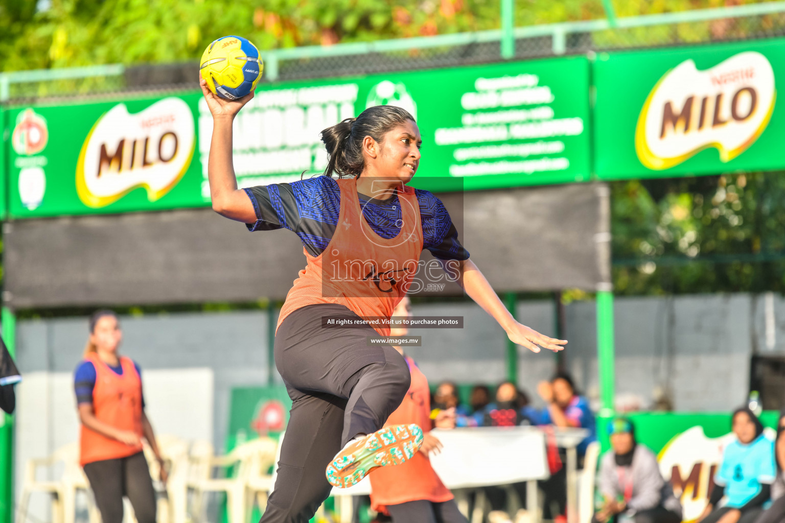 Day 4 of Milo 6th Inter Office Handball Tournament 2022 - Photos by  Nausham Waheed