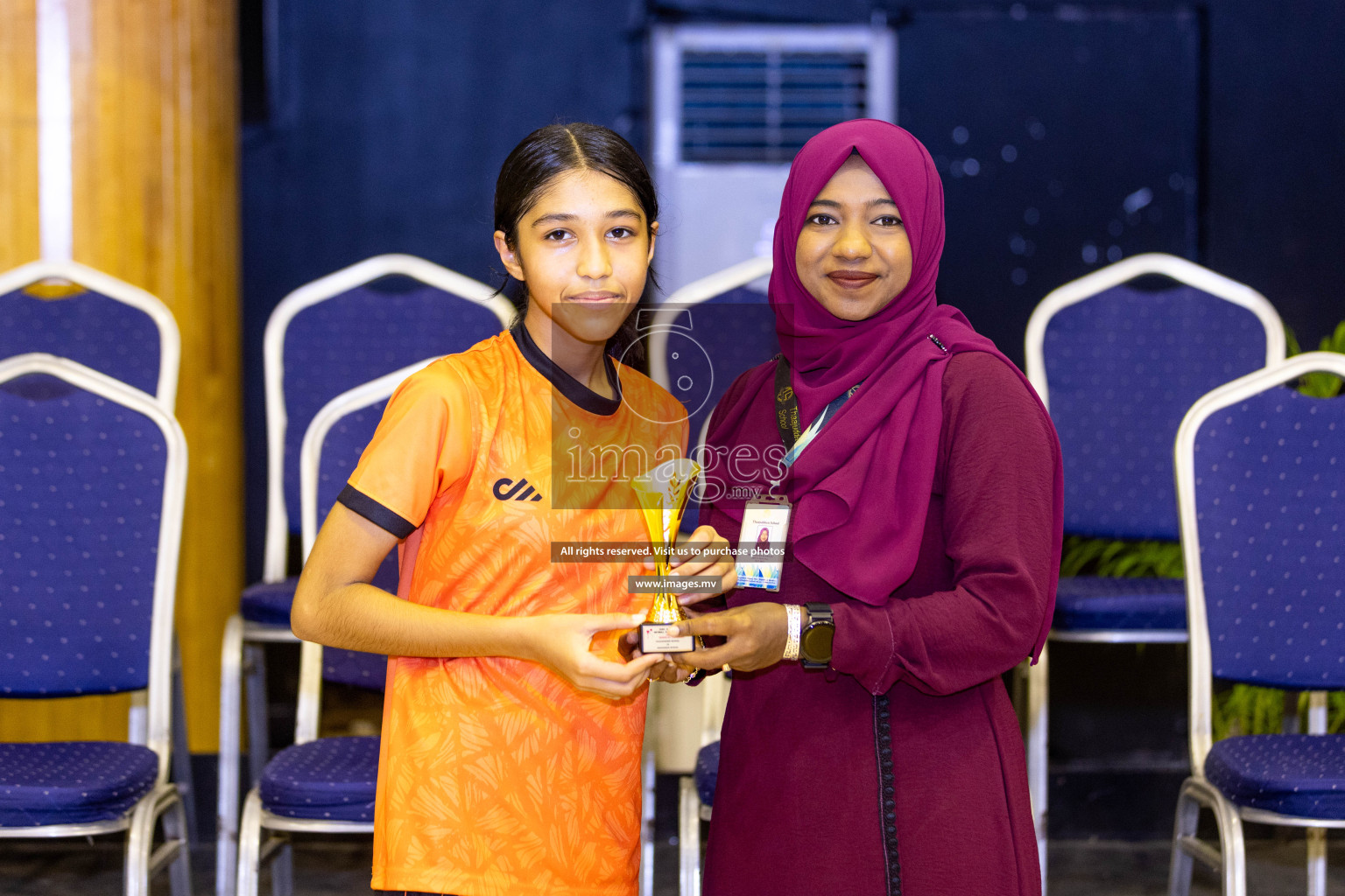 Day6 of 24th Interschool Netball Tournament 2023 was held in Social Center, Male', Maldives on 1st November 2023. Photos: Nausham Waheed / images.mv