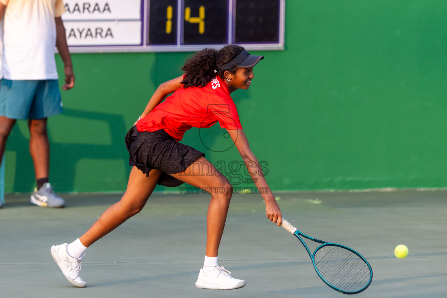 Day 4 of ATF Maldives Junior Open Tennis was held in Male' Tennis Court, Male', Maldives on Thursday, 12th December 2024. Photos: Nausham Waheed/ images.mv