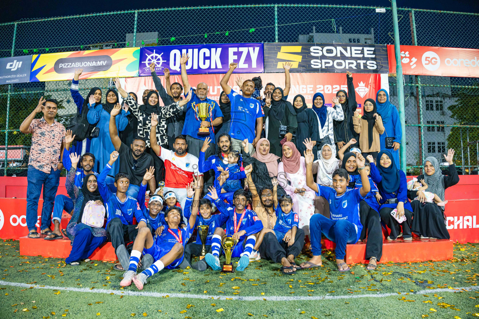 AA. Mathiveri VS AA. Thoddoo in Atoll Round Final on Day 20 of Golden Futsal Challenge 2025 was held on Thursday, 23rd January 2025, in Hulhumale', Maldives. Photos: Abdulla Abeed / images.mv