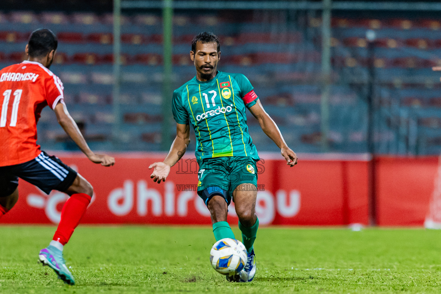 Maziya Sports & Recreation vs TC Sports Club in Dhivehi Premier League 2025/26 held in National Football Stadium, Male', Maldives on Wednesday, 24th September 2025. Photos: Areef Adam / Images.mv