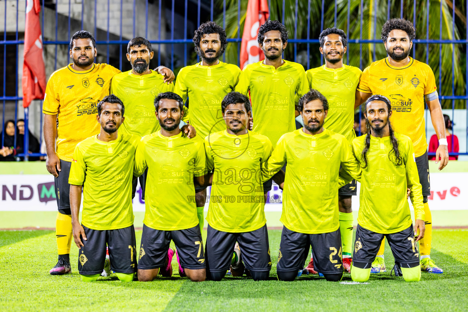 FC Marlins vs Afro SC in Day 5 of Eydhafushi Futsal Cup 2024 was held on Friday, 12th April 2024, in B Eydhafushi, Maldives Photos: Nausham Waheed / images.mv