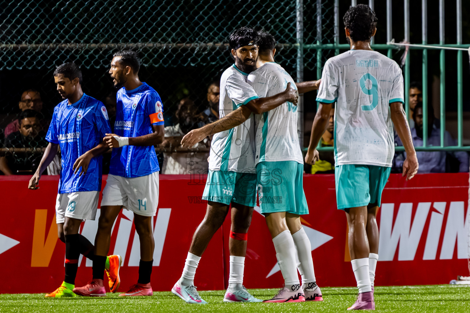 MPL vs Police Club in Day 6 of Club Maldives Cup 2025 was held in Rehendhi Futsal Ground, Hulhumale', Maldives on Saturday, 4th October 2025. Photos: Nausham Waheed / images.mv