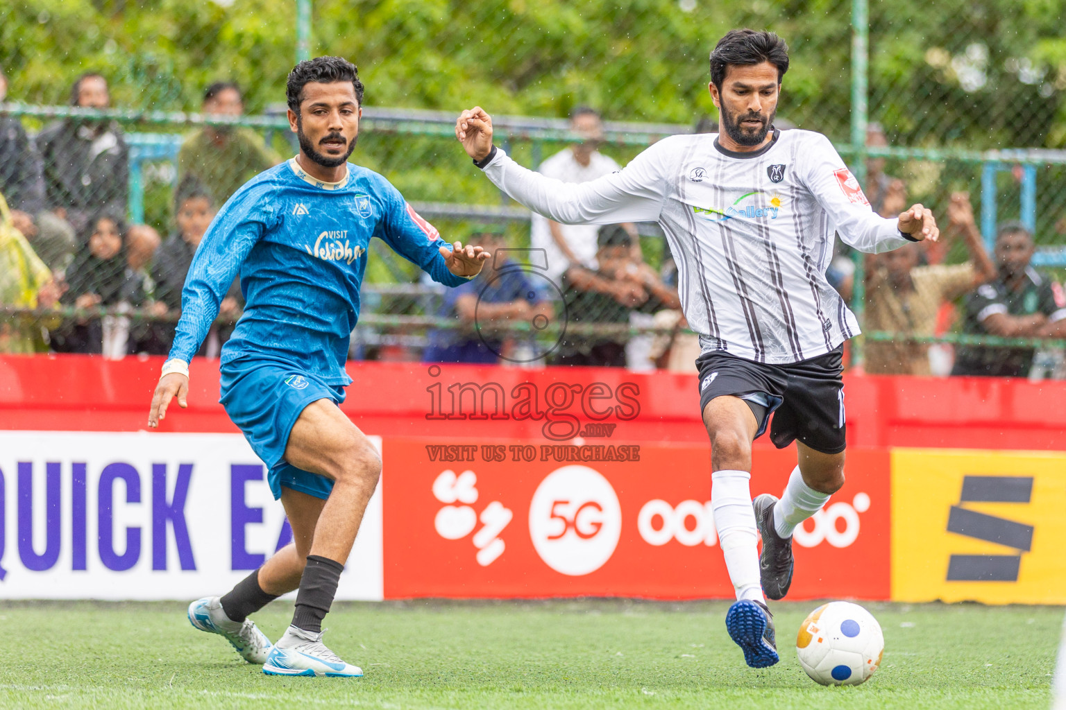 N. Miladhoo vs N.Velidhoo in Day 21 of Golden Futsal Challenge 2025 was held on Saturday , 25 January 2025, in Hulhumale', Maldives. Photos: Shuu Abdul Sattar, / images.mv