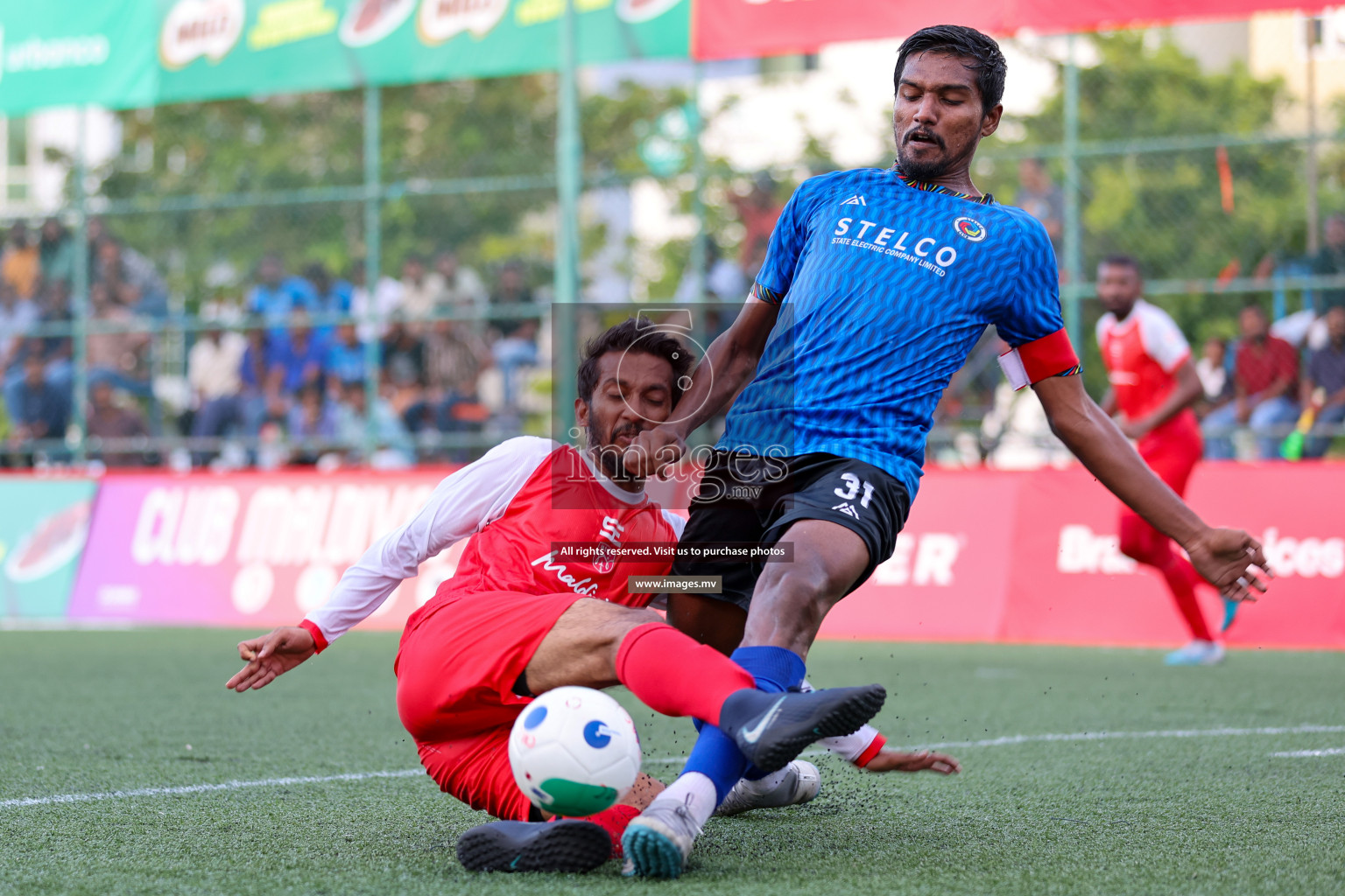 Stelco Club vs Maldivian in Club Maldives Cup 2023 held in Hulhumale, Maldives on 15 July 2023