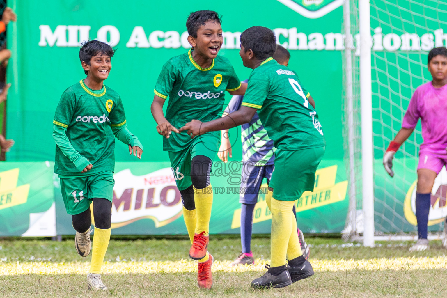 Final Day  of MILO Academy Championship 2024 - U12 was held at Henveiru Grounds in Male', Maldives on Thursday, 7th July 2024. Photos: Shuu Abdul Sattar / images.mv