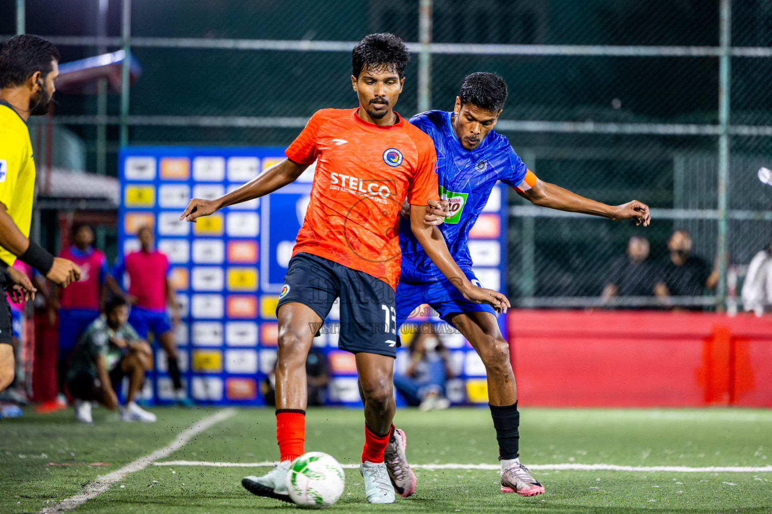 Police Club vs STELCO Rc in Final of Office League 2025 was held on Friday, 9th May 2025 in Hulhumale', Maldives. Photos: Nausham Waheed  / images.mv