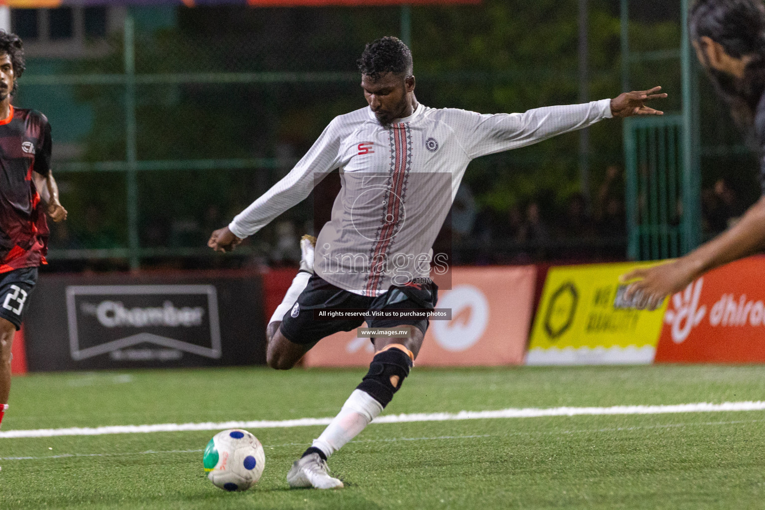 Aasandha vs Prisons RC in Club Maldives Cup 2023 held in Hulhumale, Maldives, on Monday, 17th July 2023 Photos: Nausham Waheed / images.mv