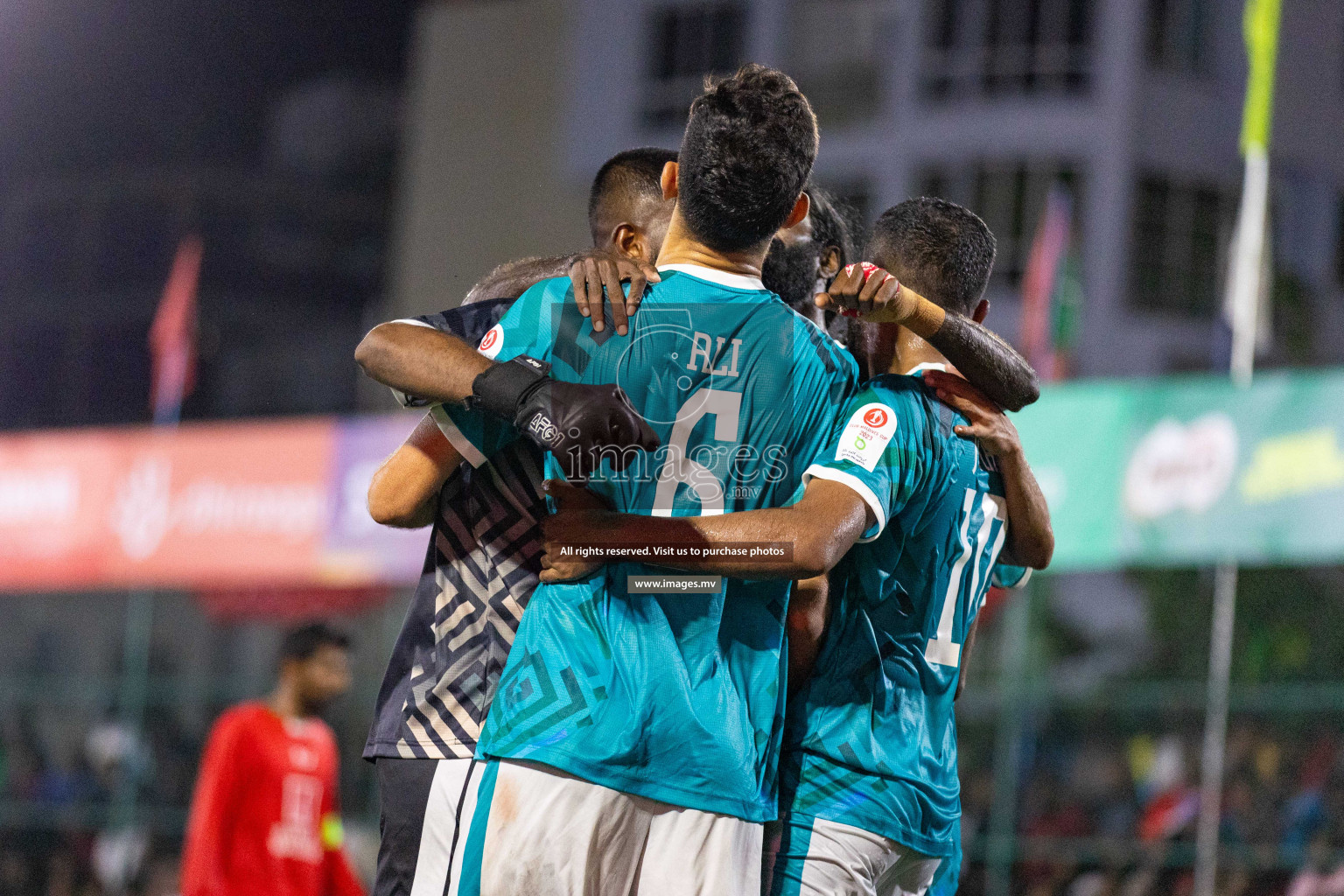 WAMCO vs United BML in Semi Final of Club Maldives Cup 2023 held in Hulhumale, Maldives, on Wednesday, 16th August 2023 Photos: Nausham Waheed  / images.mv