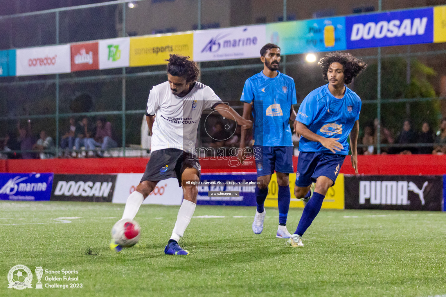 Matchday 23 of Golden Futsal Challenge 2023 on 27 February 2023 in Hulhumale, Male, Maldives