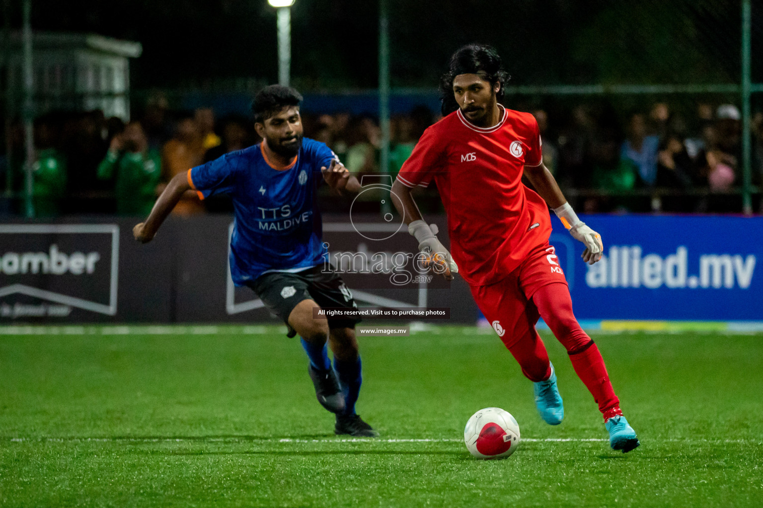 Club HDC vs Club TTS in Club Maldives Cup 2022 was held in Hulhumale', Maldives on Thursday, 20th October 2022. Photos: Hassan Simah/ images.mv