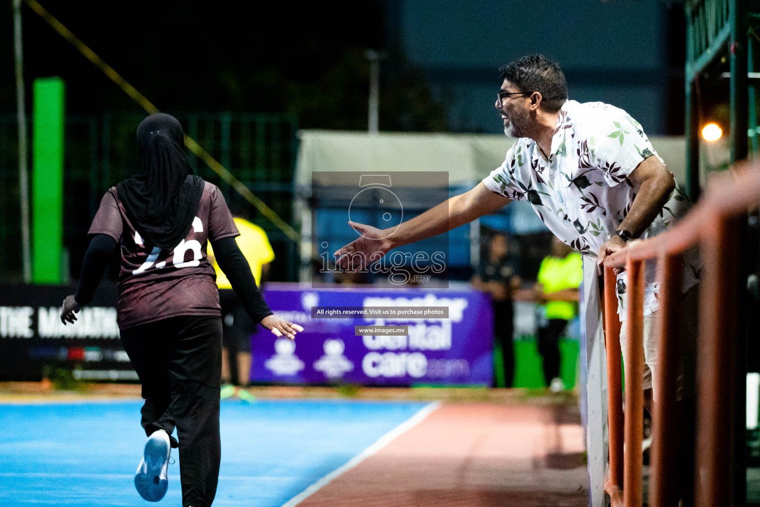 Day 5 of 6th MILO Handball Maldives Championship 2023, held in Handball ground, Male', Maldives on Friday, 24th May 2023 Photos: Shuu Abdul Sattar/ Images.mv