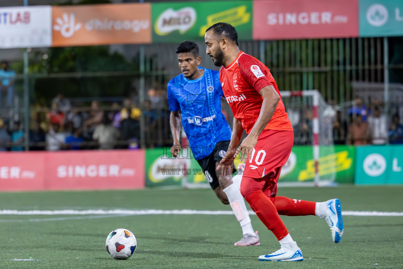 STO RC vs Police Club in Club Maldives Cup 2024 held in Rehendi Futsal Ground, Hulhumale', Maldives on Wednesday, 2nd October 2024.
Photos: Ismail Thoriq / images.mv