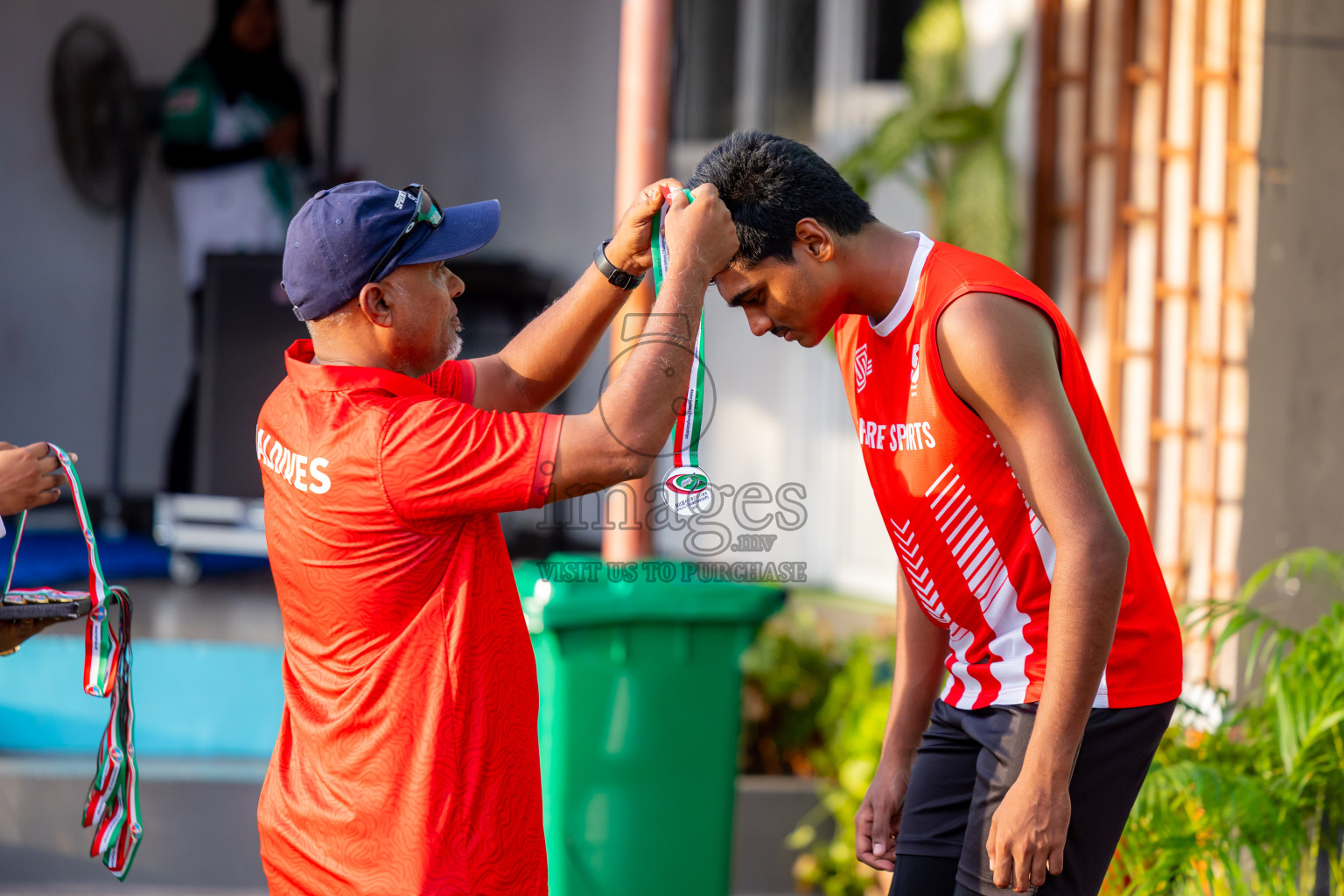 Day 3 of 12th Milo Association Championships was held in Ekuveni Track at Male', Maldives on Saturday, 26th April 2025. Photos: Nausham Waheed / images.mv