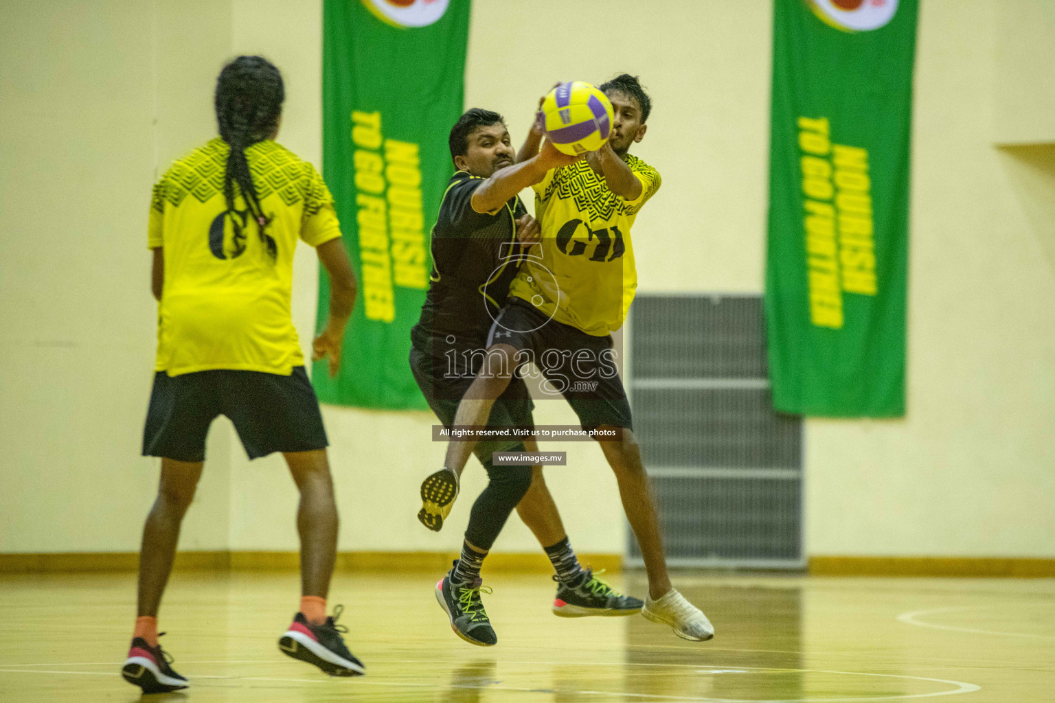 Kulhudhuffushi Youth & R.C vs Club Matrix in the Finals of Milo National Netball Tournament 2021 held on 4th December 2021 in Male', Maldives Photos: Ismail Thoriq / images.mv