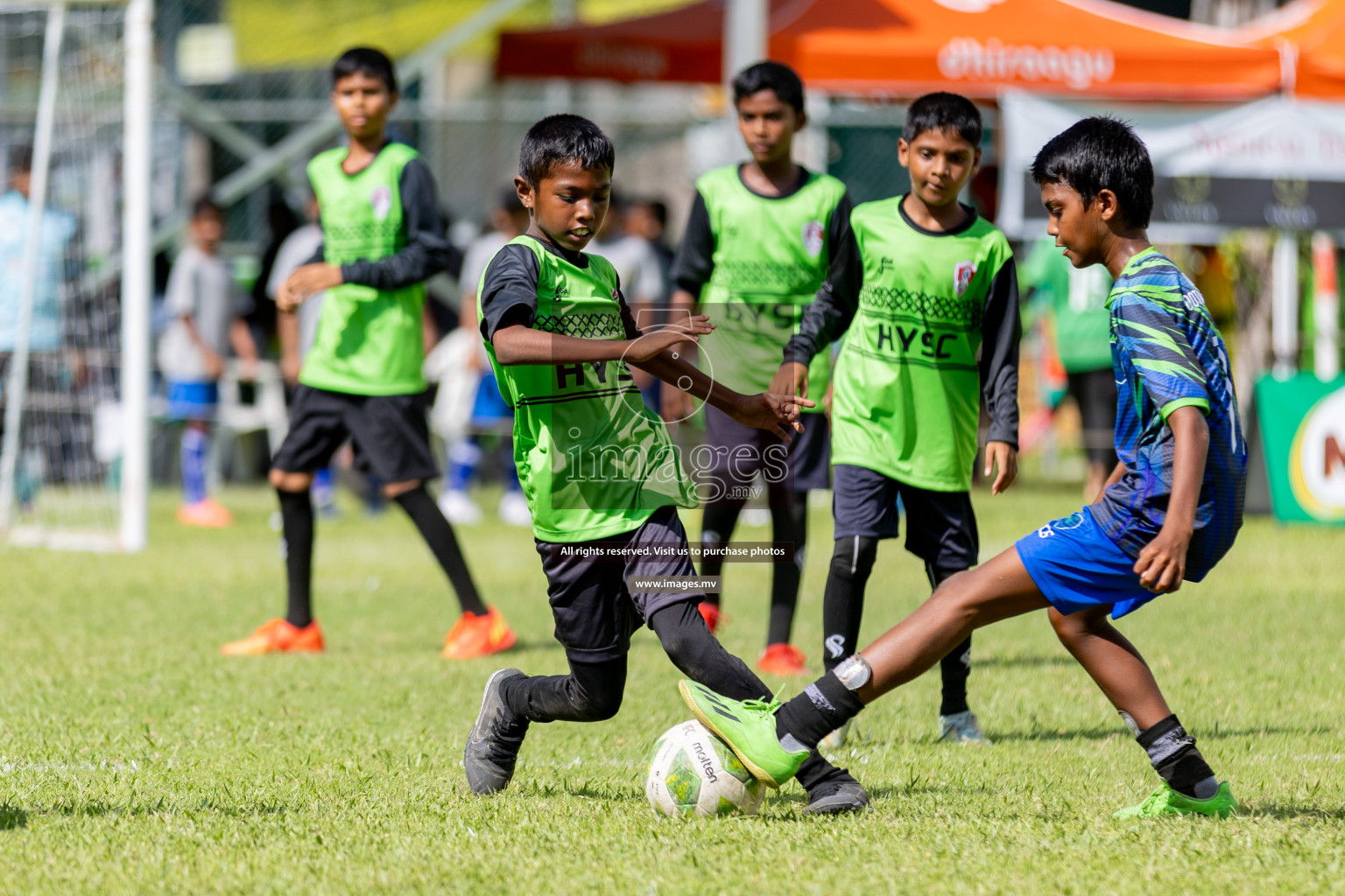 Day 1 of MILO Academy Championship 2023 (U12) was held in Henveiru Football Grounds, Male', Maldives, on Friday, 18th August 2023.