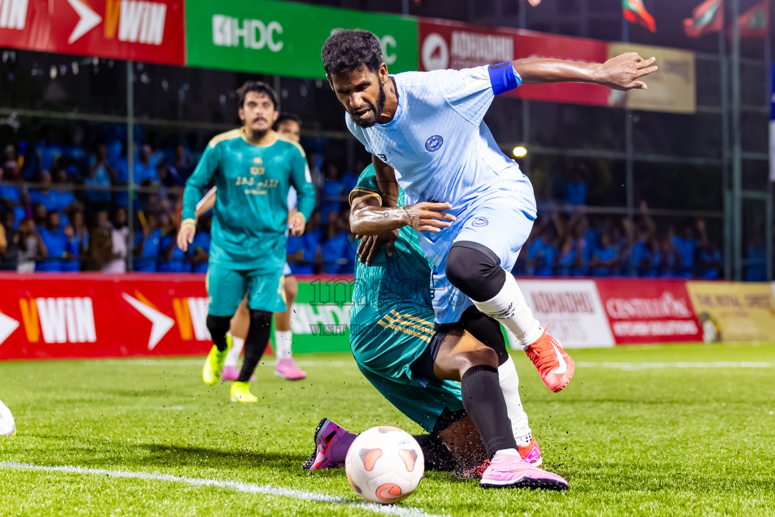 Team Badhahi vs Male City Council in Quater Finals of Club Maldives Cup Classic 2025 was held in Rehendi Futsal Ground, Hulhumale', Maldives on Saturday, 27th September 2025. Photos: Nausham Waheed / images.mv