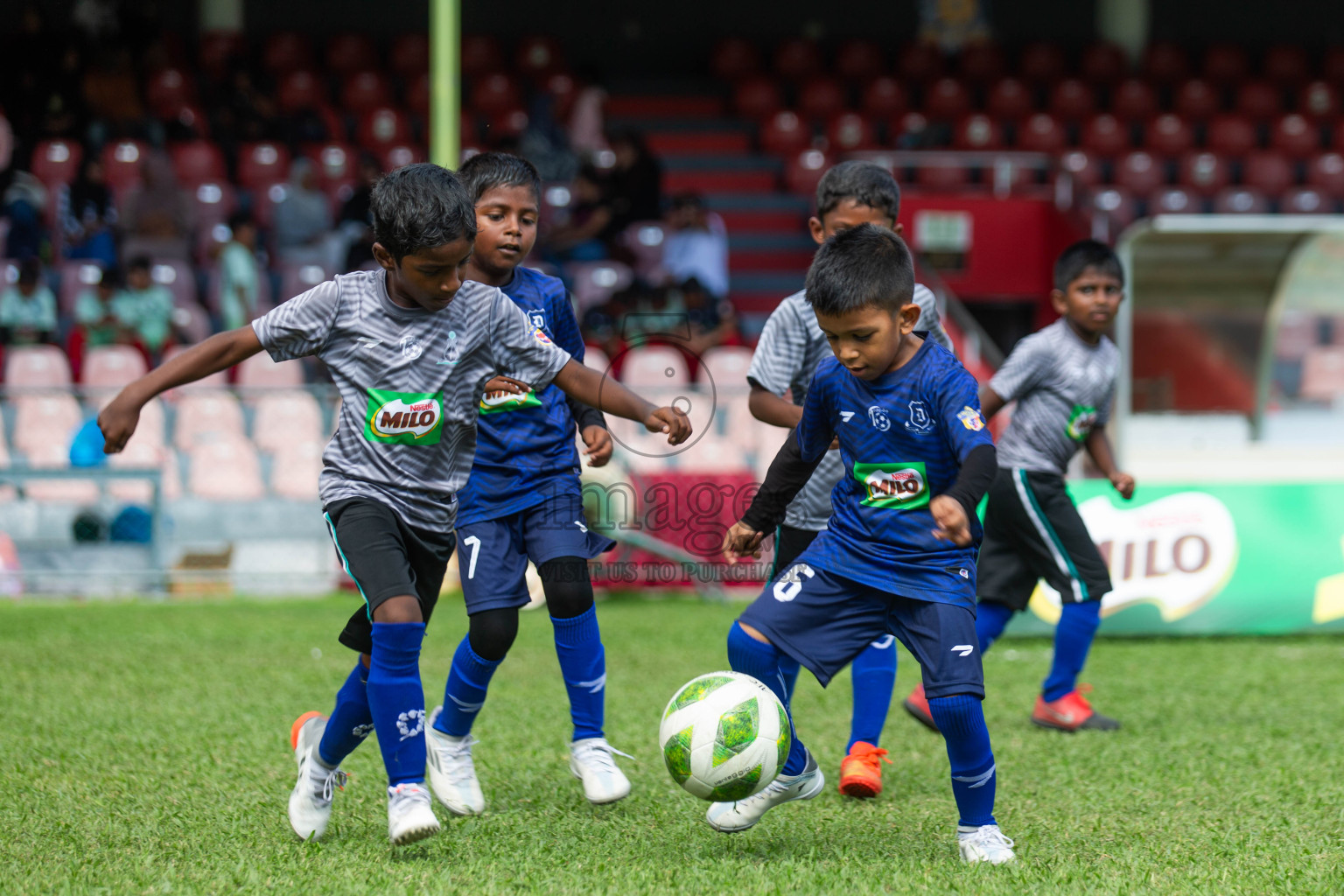 Day 2 of MILO Kids Football Fiesta was held at National Stadium in Male', Maldives on Saturday, 24th February 2024.