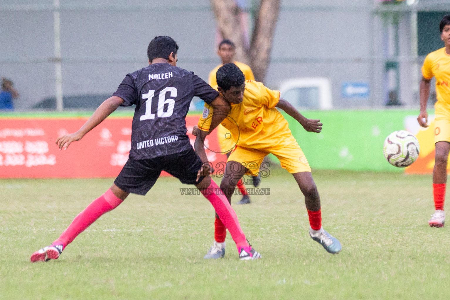 United Victory vs Victory Sports Club  (U14) in Day 5 of Dhivehi Youth League 2024 held at Henveiru Stadium on Friday 29th November 2024. Photos: Shuu Abdul Sattar/ Images.mv