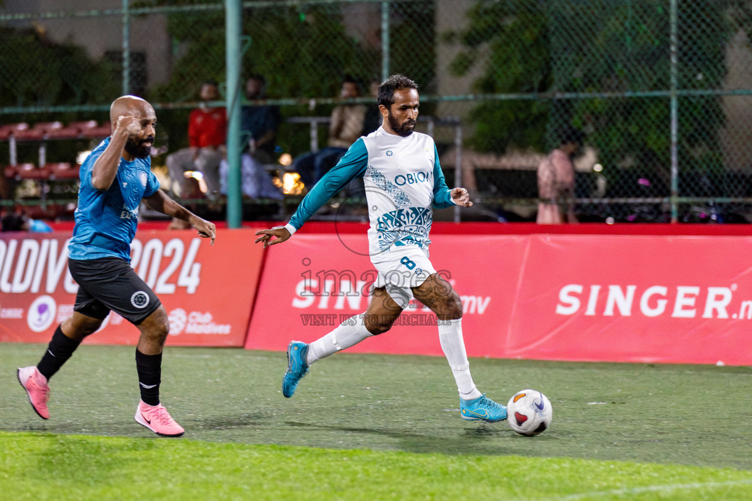 Trade Club vs Higher Education in Club Maldives Classic 2024 held in Rehendi Futsal Ground, Hulhumale', Maldives on Sunday, 8th September 2024. Photos: Hassan Simah / images.mv