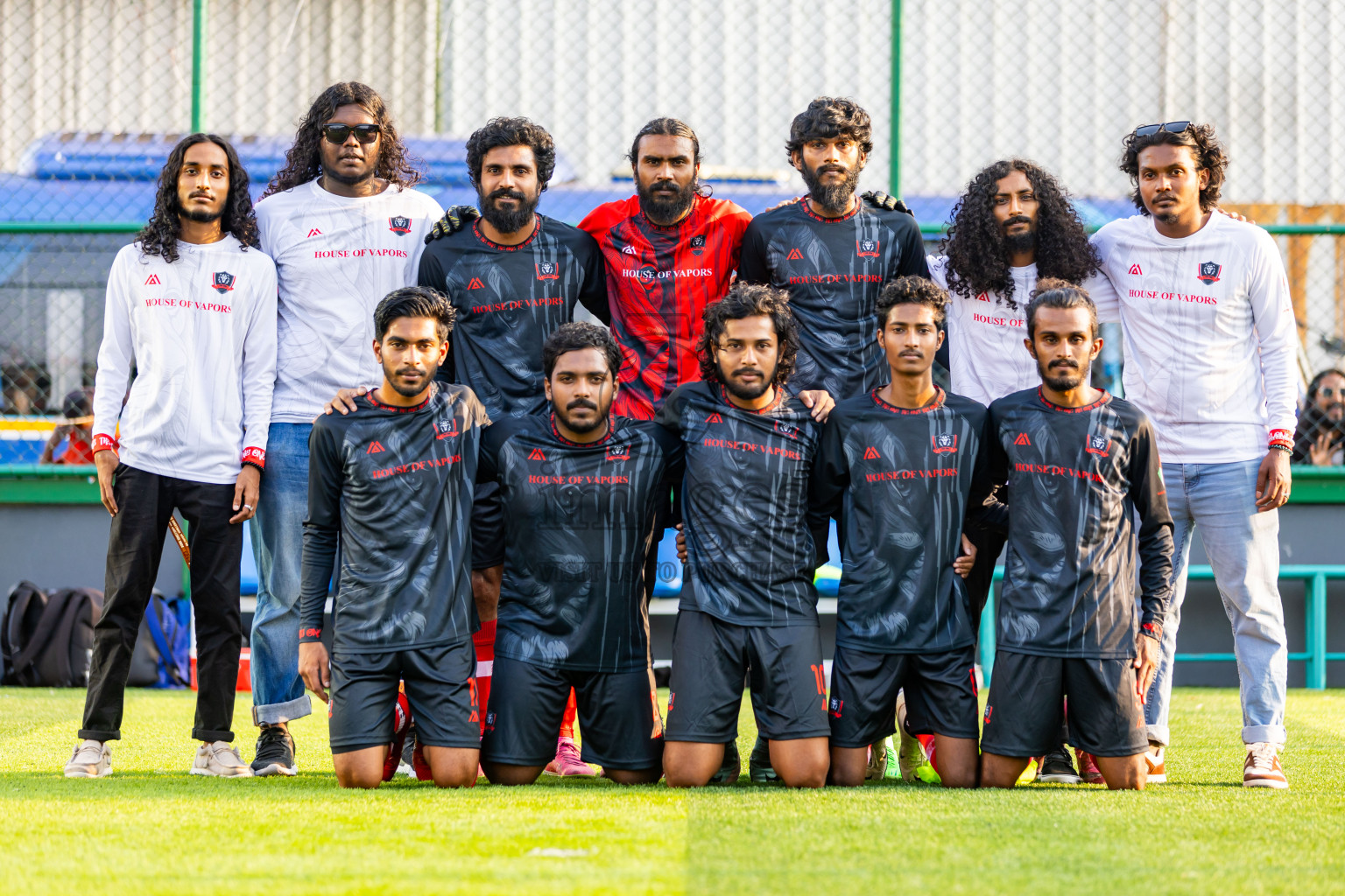 The One vs Banafsaa Kanmathi in Day 4 of BG Futsal Challenge 2024 was held on Friday, 15th March 2024, in Male', Maldives Photos: Nausham Waheed / images.mv