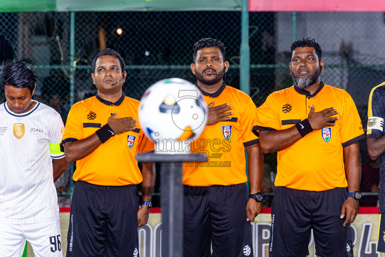 CLUB WAMCO vs JOALI Maldives in the finals of Kings Cup 2024 held in Rehendi Futsal Ground, Hulhumale', Maldives on Sunday, 1st September 2024. Photos: Nausham Waheed / images.mv