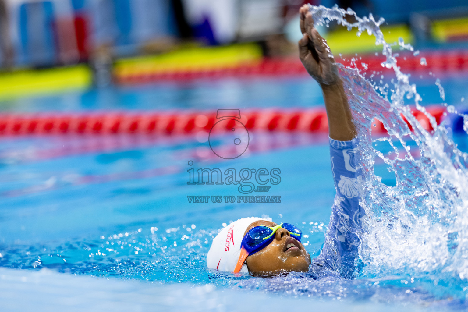Day 2 of BML 6th National Kids Swimming Kids Festival 2025 held in Hulhumale', Maldives on Tuesday, 4th November 2024. 

Photos: Hassan Simah / images.mv