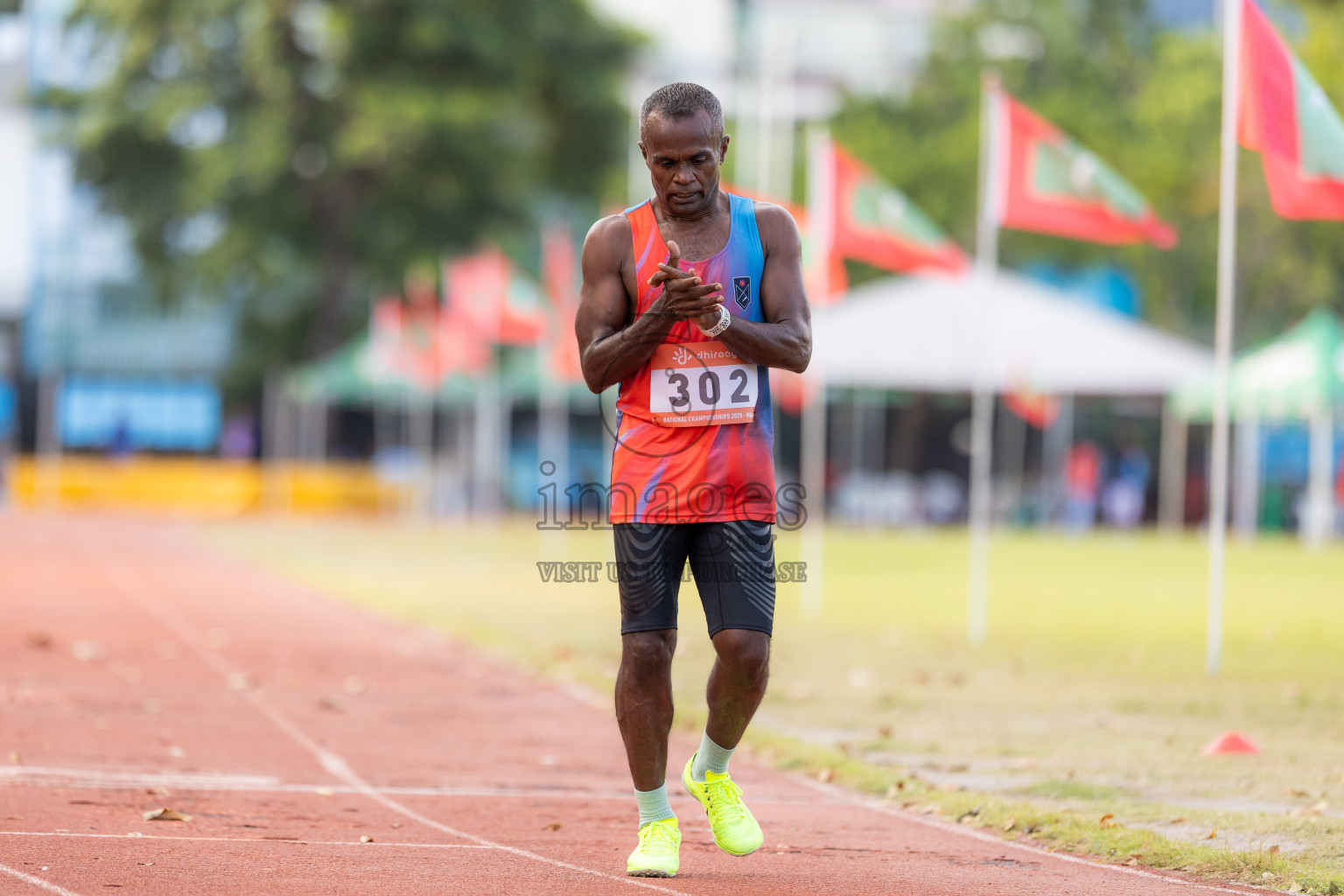 Day 1 of National Athletics Championship 2025 was held at Ekuveni Running Ground in Male', Maldives on Thursday, 14th August 2025. Photos: Hasni / images.mv