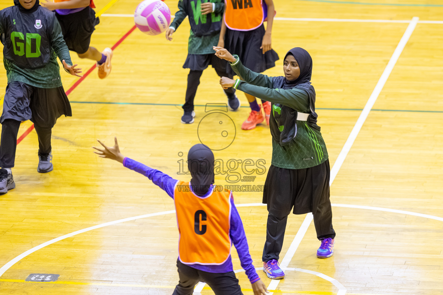 Day 13 of 26th Inter-School Netball Tournament 2025 was held in Social Center Indoor Hall on Saturday, 1st November 2025. Photos: Ismail Thoriq / images.mv