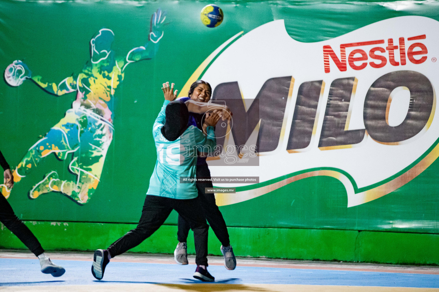 Day 8 of 7th Inter-Office/Company Handball Tournament 2023, held in Handball ground, Male', Maldives on Friday, 23rd September 2023 Photos: Hassan Simah/ Images.mv