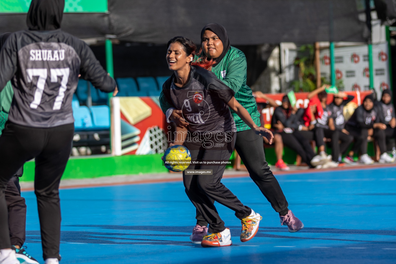 Day 13th of 6th MILO Handball Maldives Championship 2023, held in Handball ground, Male', Maldives on 2nd June 2023 Photos: Shuu &Nausham / Images.mv