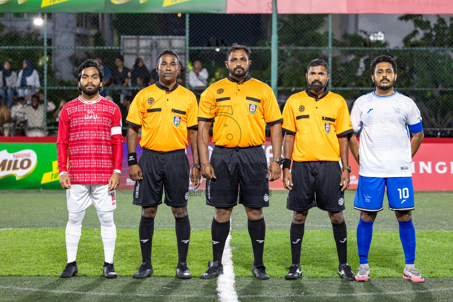 MMA vs CRIMINAL COURT in Club Maldives Classic 2024 held in Rehendi Futsal Ground, Hulhumale', Maldives on Friday, 6th September 2024. 
Photos: Hassan Simah / images.mv