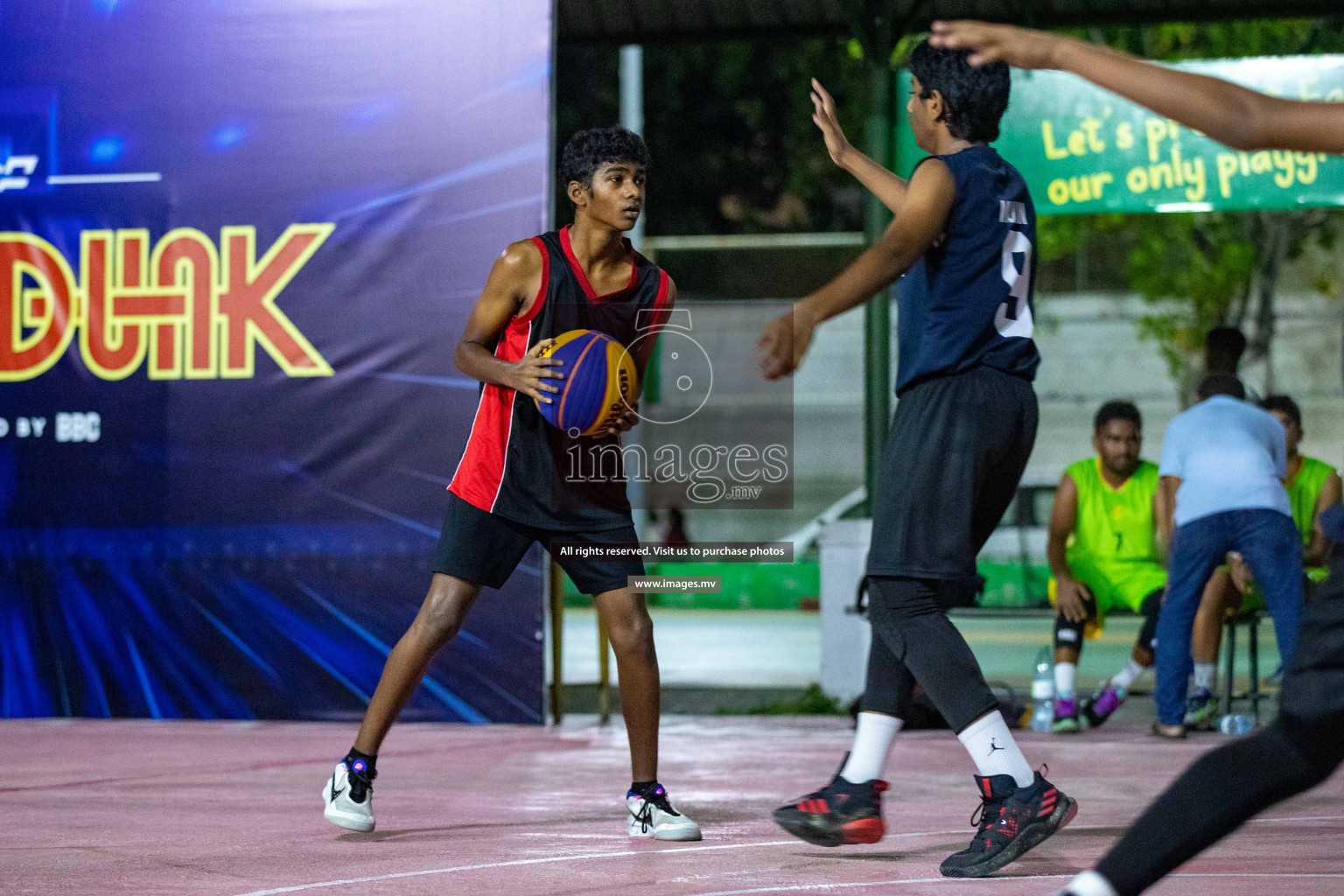 Day3 of Slamdunk by Sosal on 14th April 2023 held in Male'. Photos: Nausham waheed /images.mv