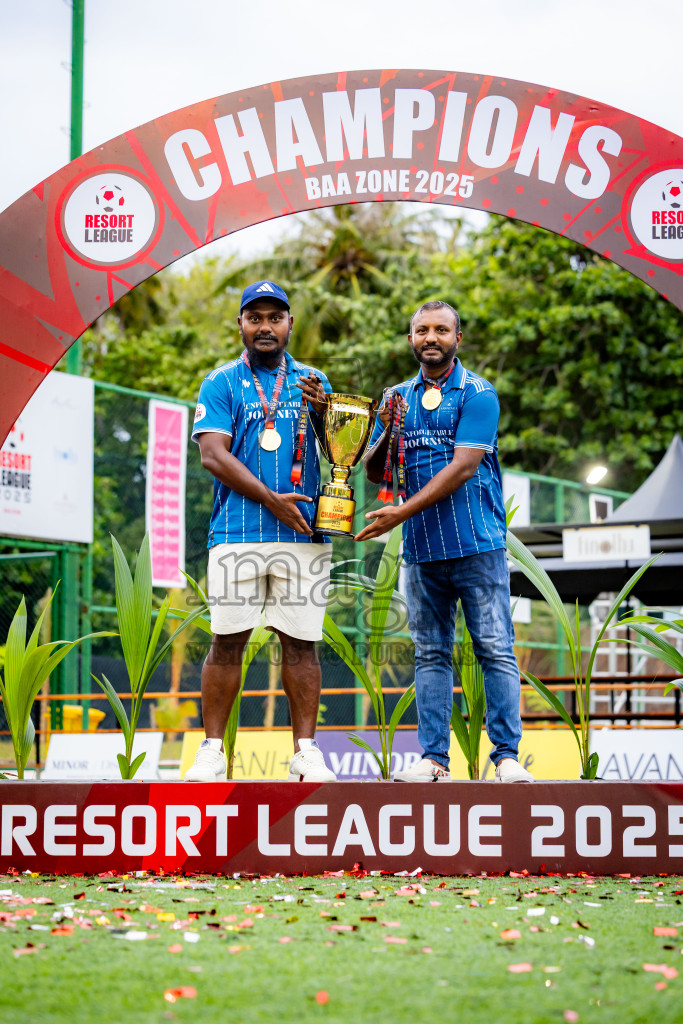 Anantara vs Finolhu in Final of Resort League 2025 (Baa Zone) was held on Friday, 18th July 2025 in Avani+ Fares Maldives Resort, Baa Atoll, Maldives. Photos: Nausham Waheed  / images.mv
