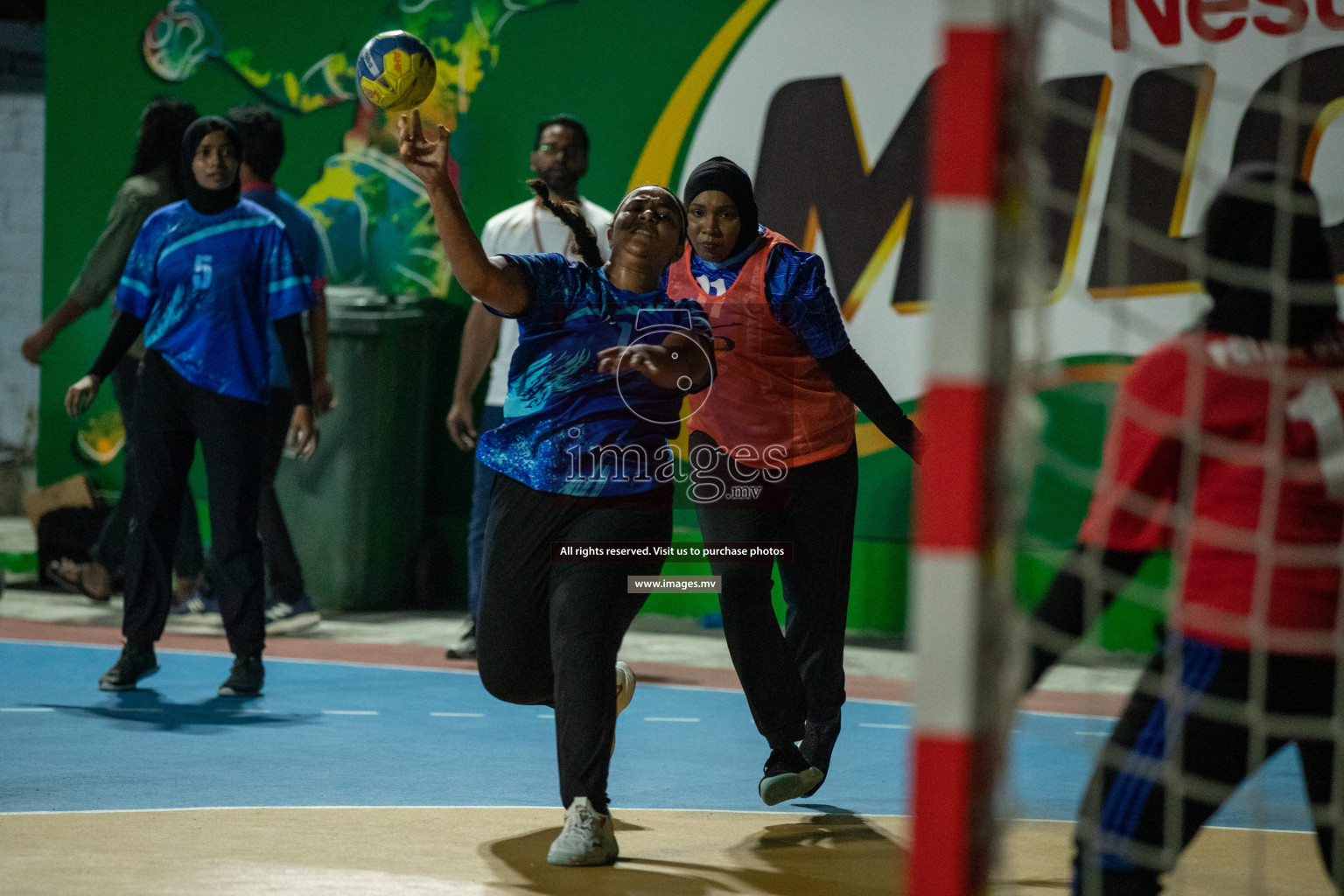 Day 13 of Milo 6th Inter Office Handball Tournament 2022 - Photos by Nausham Waheed & Hassan Simah