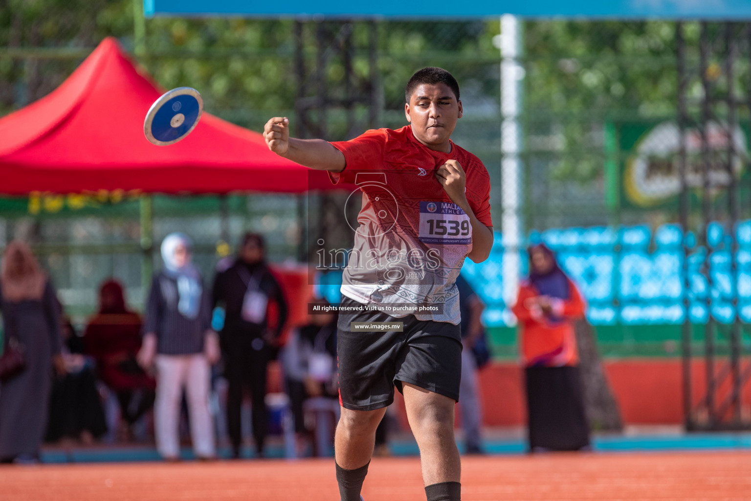 Day 1 of Inter-School Athletics Championship held in Male', Maldives on 22nd May 2022. Photos by: Nausham Waheed / images.mv