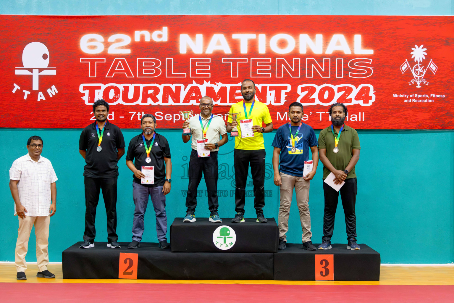 Finals of National Table Tennis Tournament 2024 was held at Male' TT Hall on Friday, 6th September 2024. 
Photos: Abdulla Abeed / images.mv