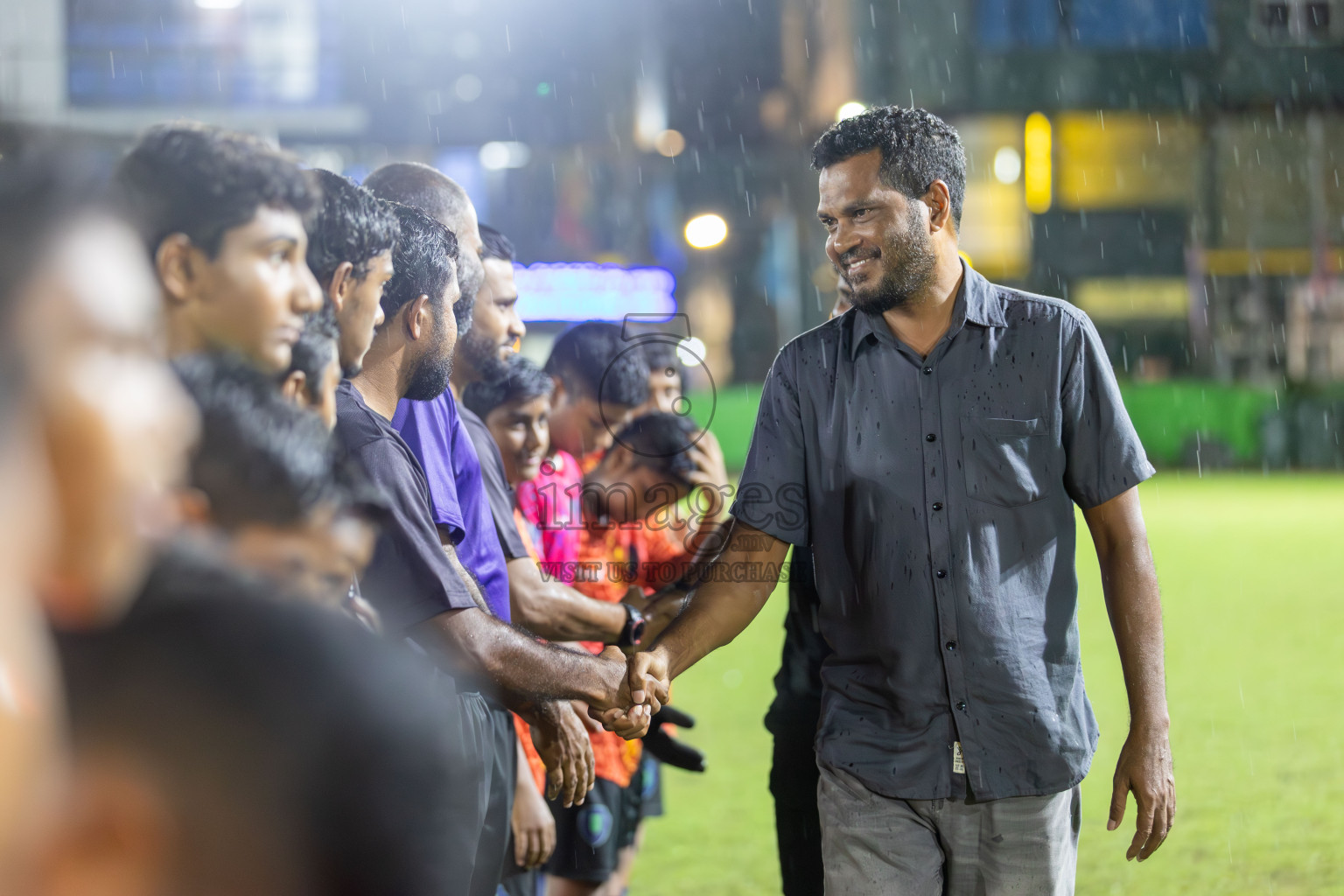 SUS vs Huriyya (U12) in Dhivehi Youth League 2024 - Day 2. Matches held at Henveiru Stadium on 22nd November 2024 , Friday. Photos: Shuu Abdul Sattar/ Images.mv