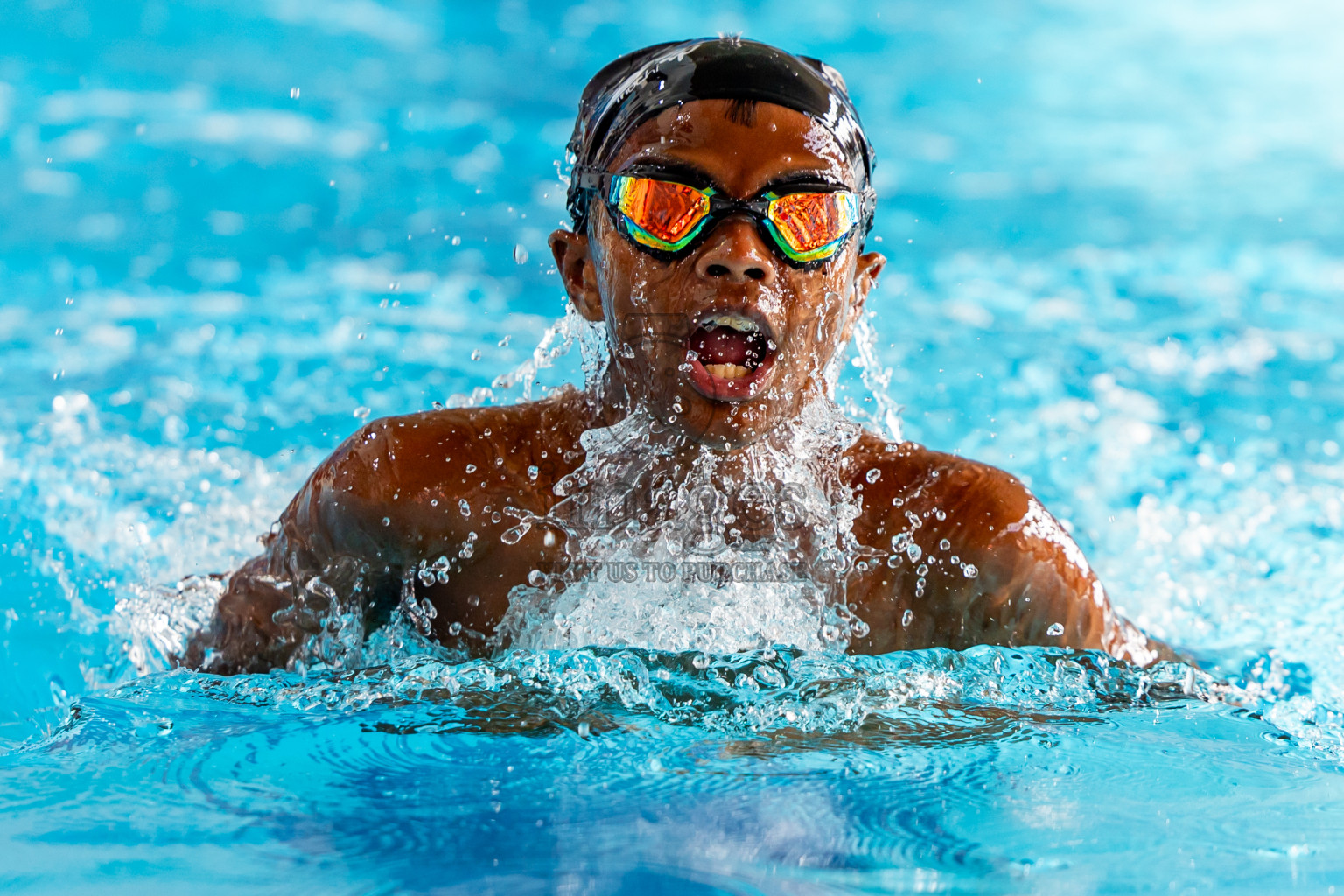 Day 5 of 20th Inter-school Swimming Competition 2024 held in Hulhumale', Maldives on Wednesday, 16th October 2024. Photos: Nausham Waheed / images.mv