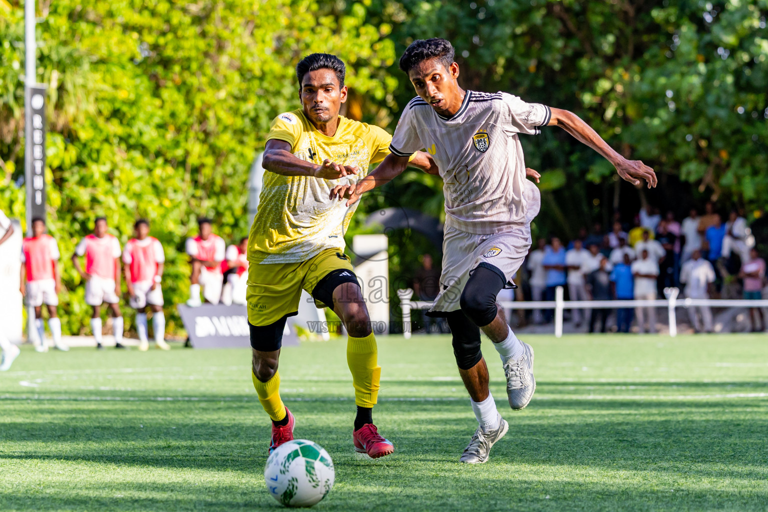 Reethi Rah vs Jumeirah in Semi Finals of Resort League 2025 (North Male Zone) was held on Wednesday, 24th September 2025 in One And Only Reethi Rah Maldives Resort, Photos: Nausham Waheed / images.mv