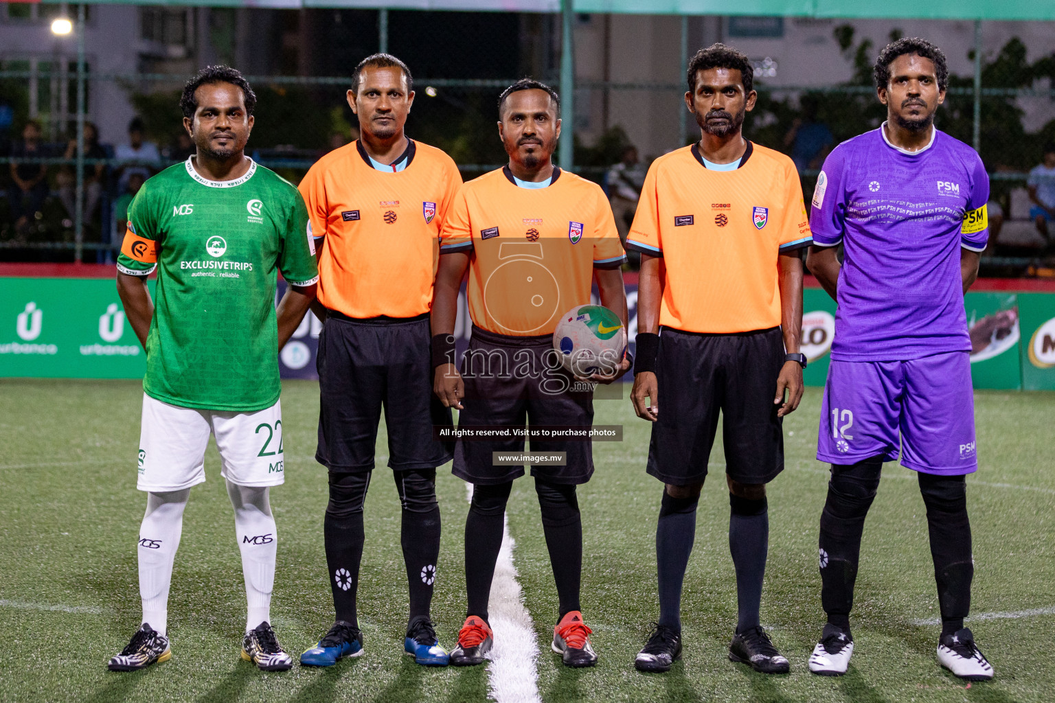 Hulhumale Hospital vs PSM in Club Maldives Cup Classic 2023 held in Hulhumale, Maldives, on Saturday, 22nd July 2023 Photos: Hassan Simah/ images.mv