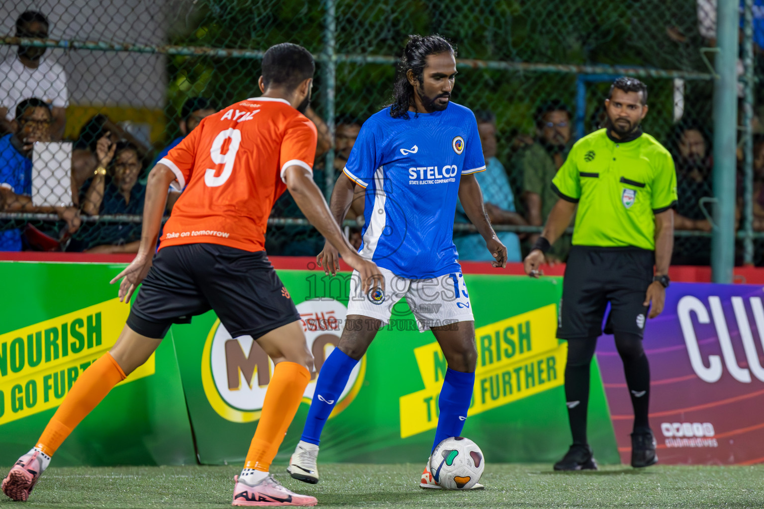 STELCO RC vs Dhiraagu in Club Maldives Cup 2024 held in Rehendi Futsal Ground, Hulhumale', Maldives on Wednesday, 2nd October 2024.
Photos: Ismail Thoriq / images.mv