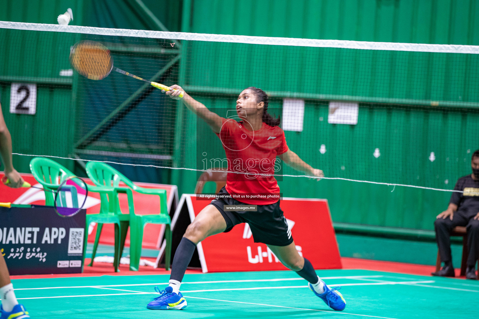 47th National Badminton Tournament 2021 held from 10 to 14 November 2021 in Male' Sports Complex, Maldives