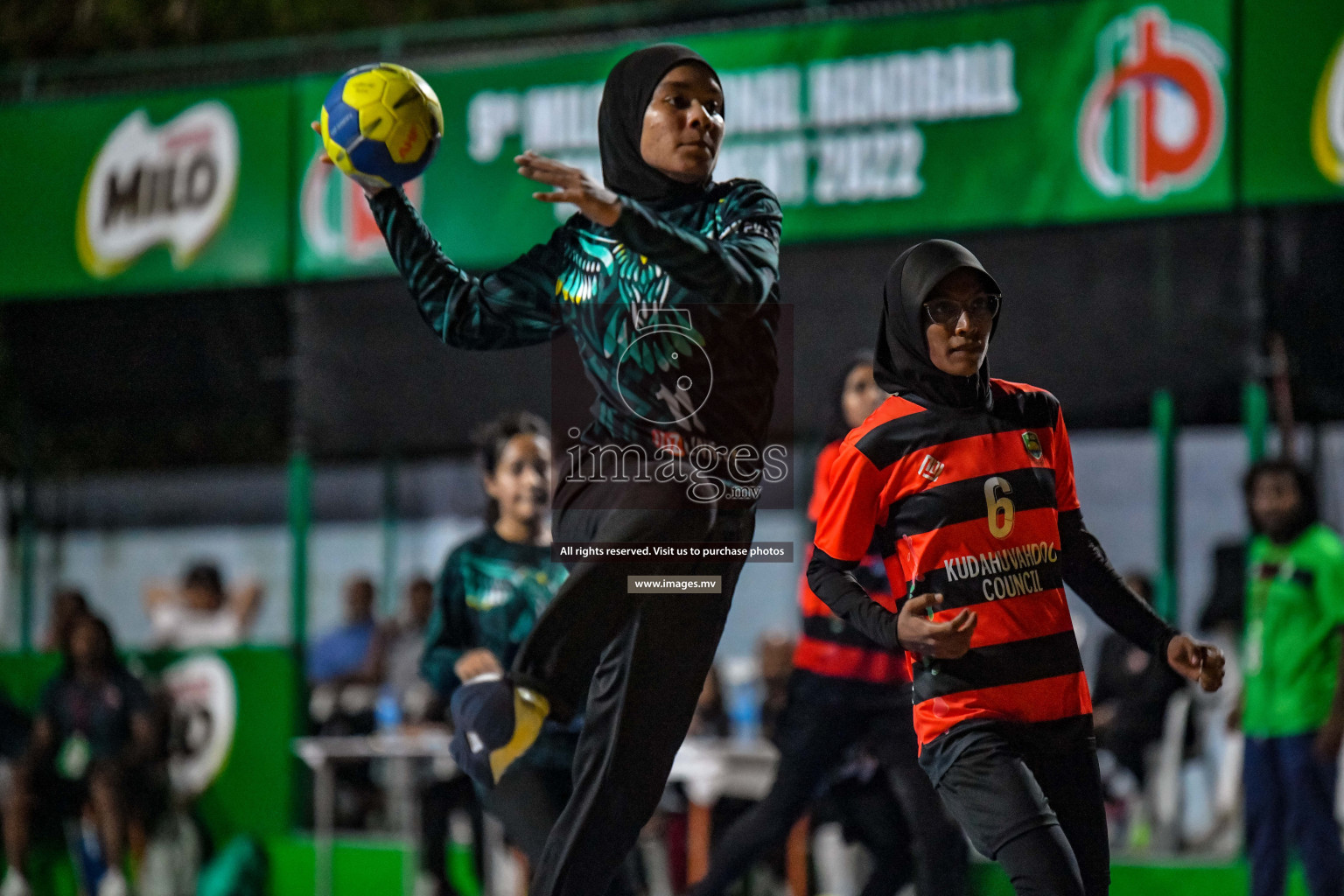 Milo 9th Handball Maldives Championship 2022 Day 1 held in Male', Maldives on 17th October 2022 Photos By: Nausham Waheed /images.mv