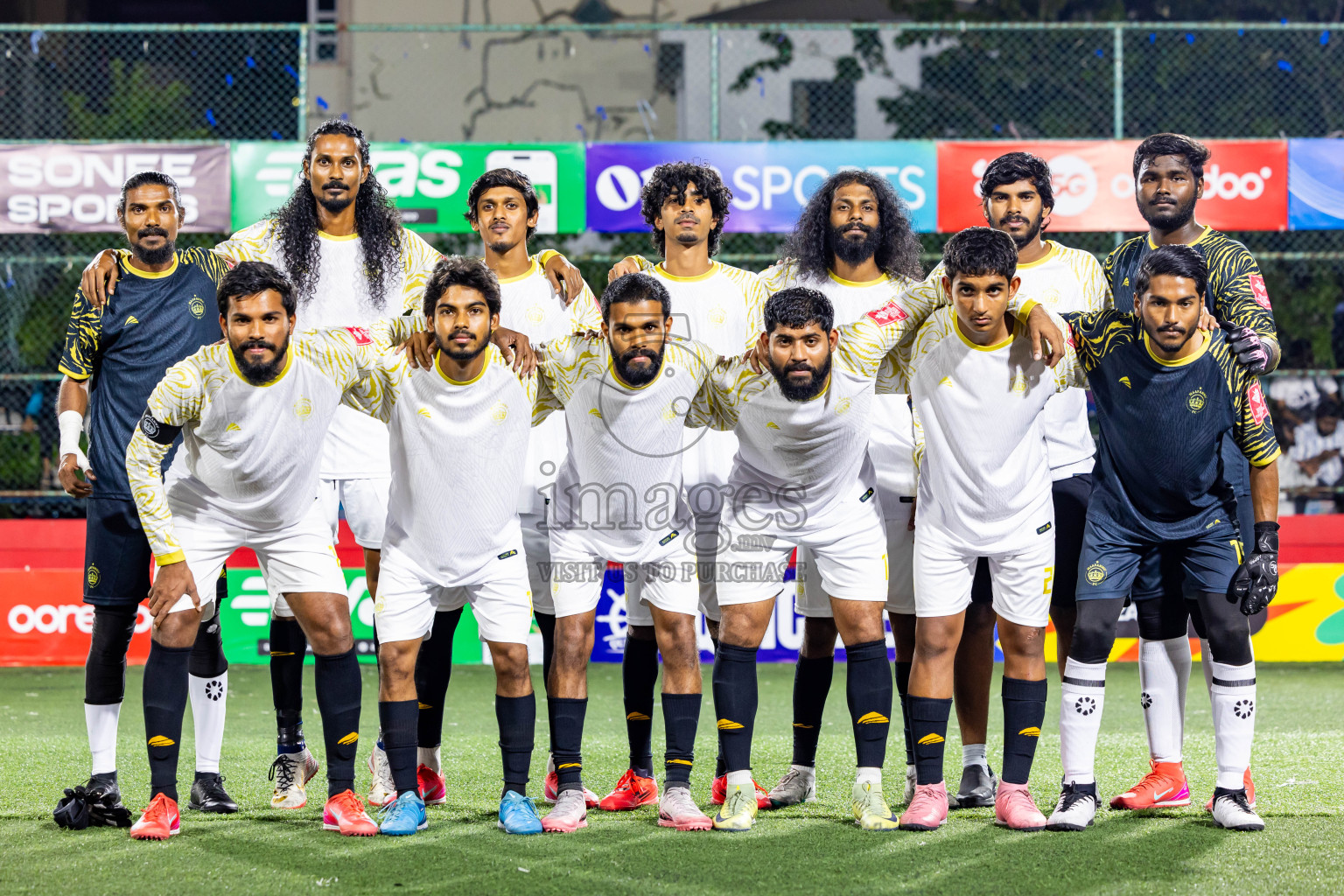 Mahchangoalhi vs Maafannu in zone round on Day 31 of Golden Futsal Challenge 2025 was held on Tuesday , 4th February 2025, in Hulhumale', Maldives. Photos: Nausham Waheed / images.mv